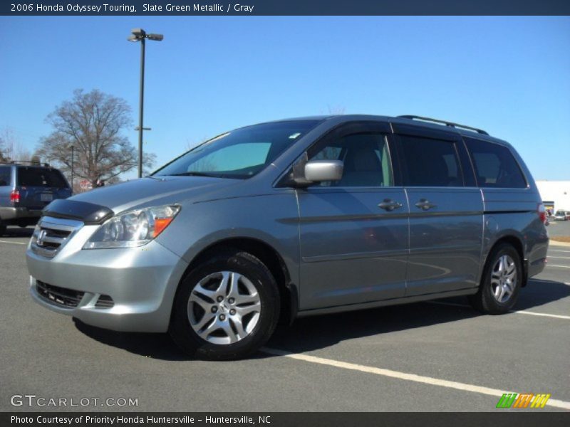 Slate Green Metallic / Gray 2006 Honda Odyssey Touring