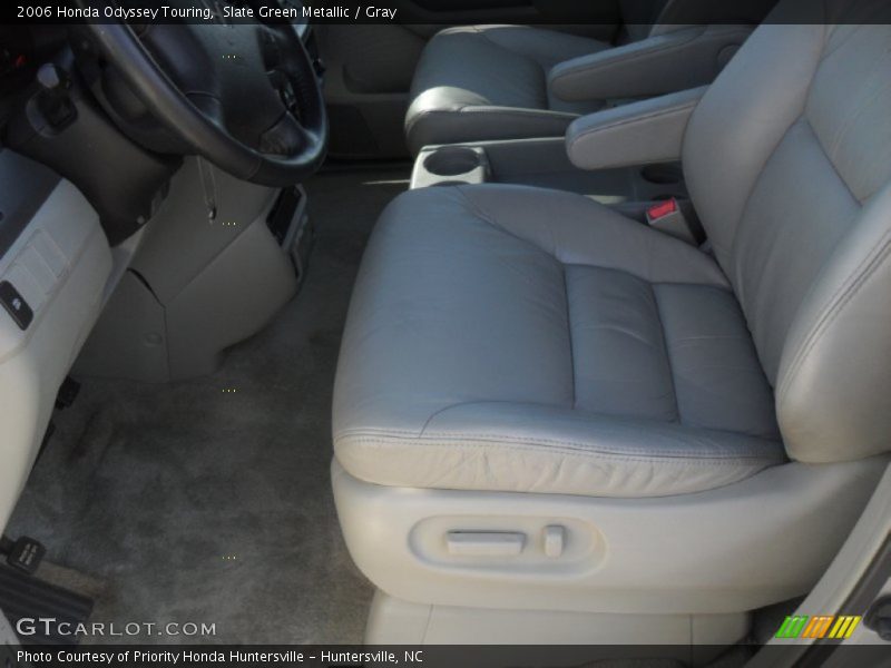 Slate Green Metallic / Gray 2006 Honda Odyssey Touring