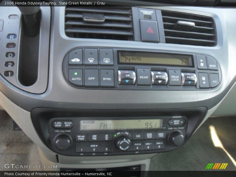 Slate Green Metallic / Gray 2006 Honda Odyssey Touring