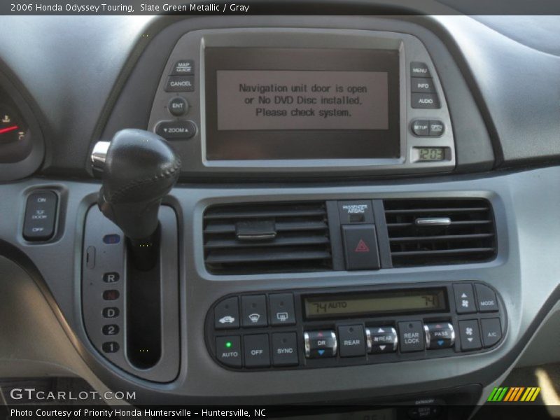 Slate Green Metallic / Gray 2006 Honda Odyssey Touring