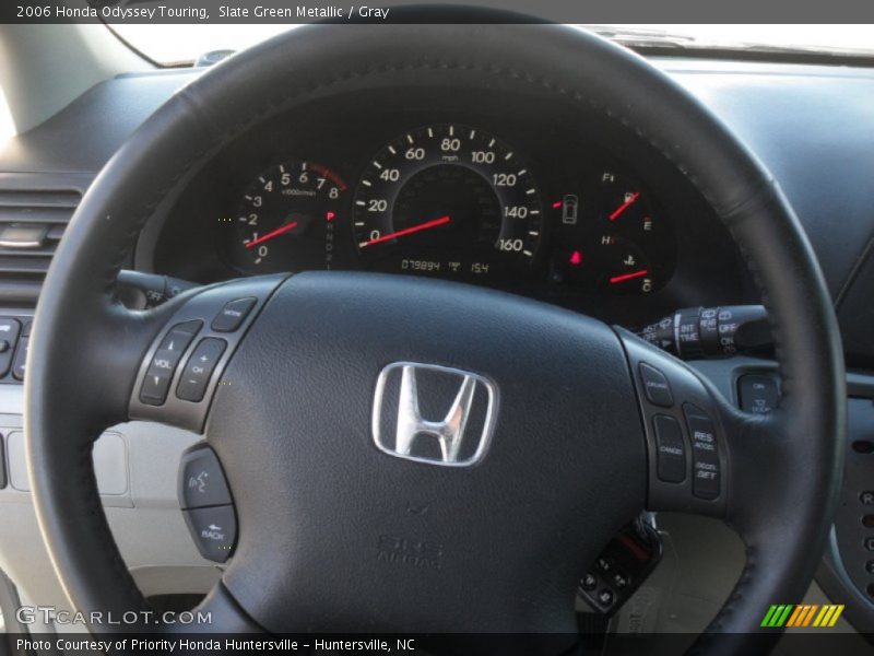 Slate Green Metallic / Gray 2006 Honda Odyssey Touring
