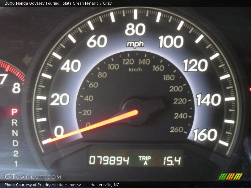 Slate Green Metallic / Gray 2006 Honda Odyssey Touring