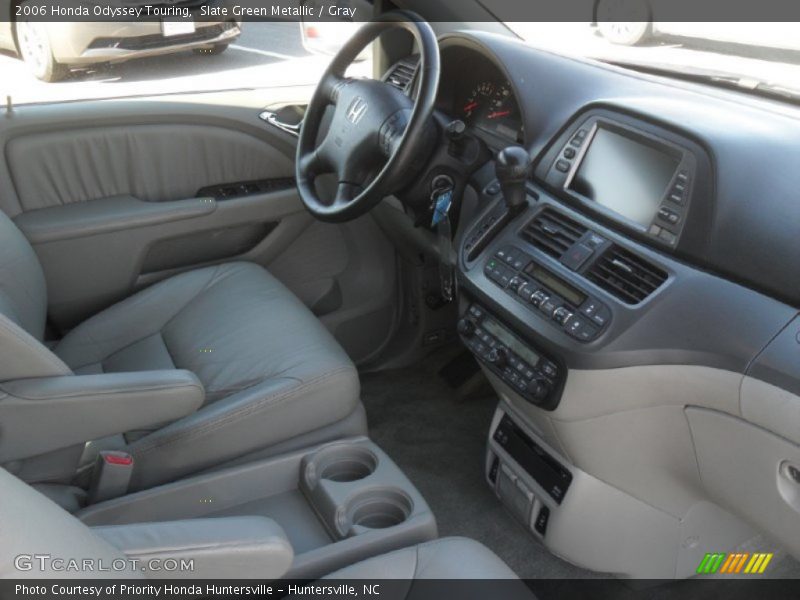 Slate Green Metallic / Gray 2006 Honda Odyssey Touring