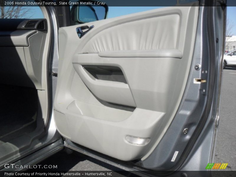 Slate Green Metallic / Gray 2006 Honda Odyssey Touring