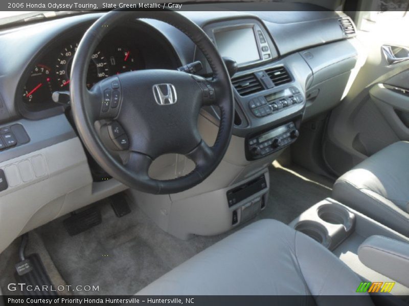 Slate Green Metallic / Gray 2006 Honda Odyssey Touring