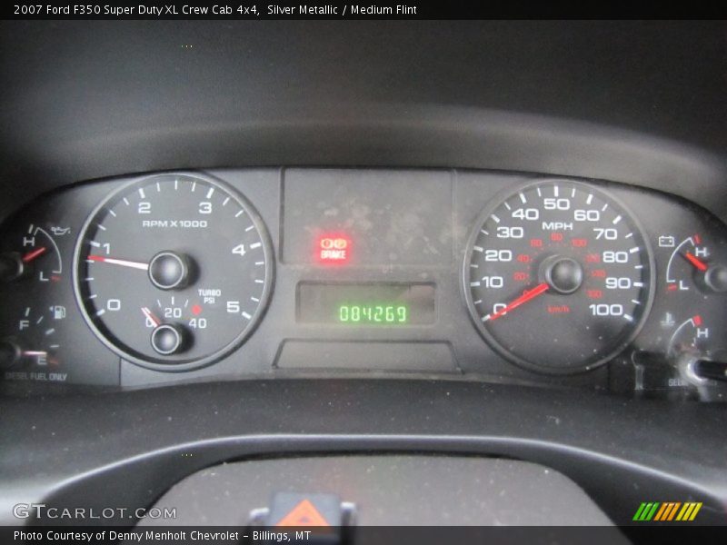  2007 F350 Super Duty XL Crew Cab 4x4 XL Crew Cab 4x4 Gauges