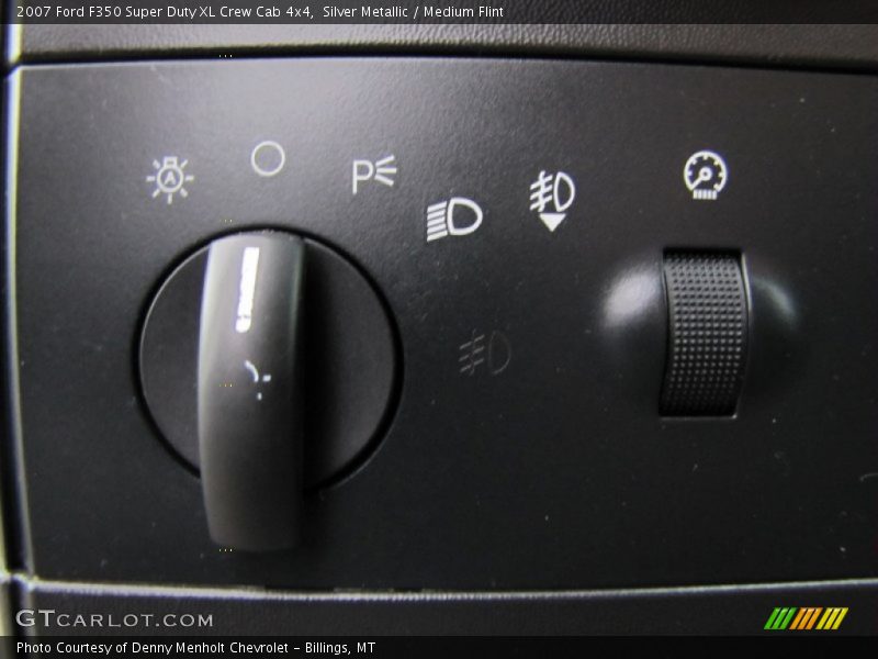 Silver Metallic / Medium Flint 2007 Ford F350 Super Duty XL Crew Cab 4x4
