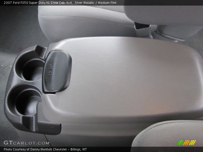 Silver Metallic / Medium Flint 2007 Ford F350 Super Duty XL Crew Cab 4x4