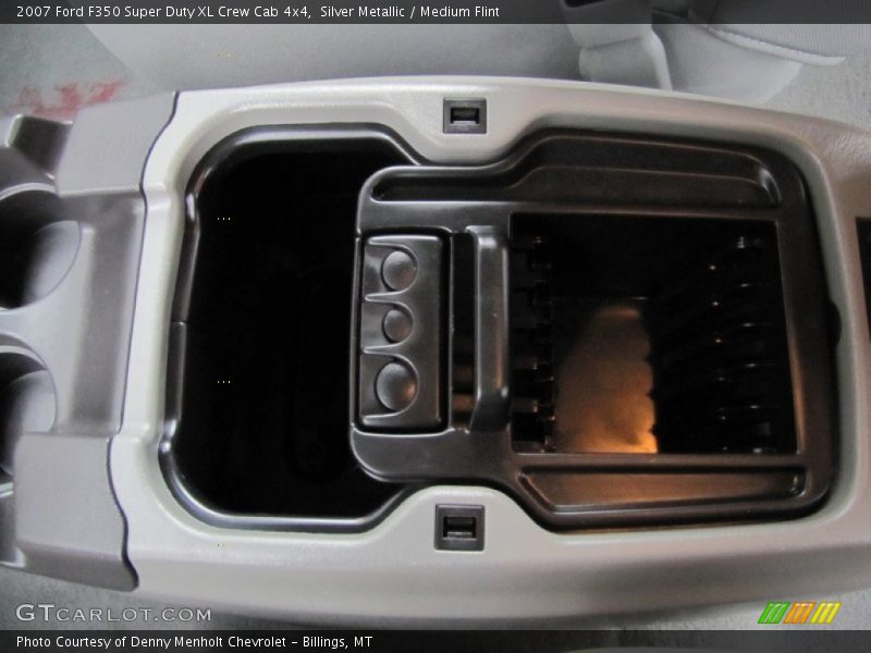 Silver Metallic / Medium Flint 2007 Ford F350 Super Duty XL Crew Cab 4x4