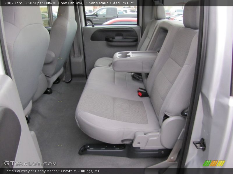 Silver Metallic / Medium Flint 2007 Ford F350 Super Duty XL Crew Cab 4x4