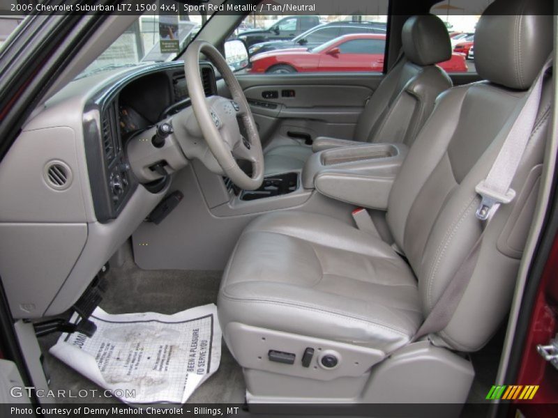  2006 Suburban LTZ 1500 4x4 Tan/Neutral Interior