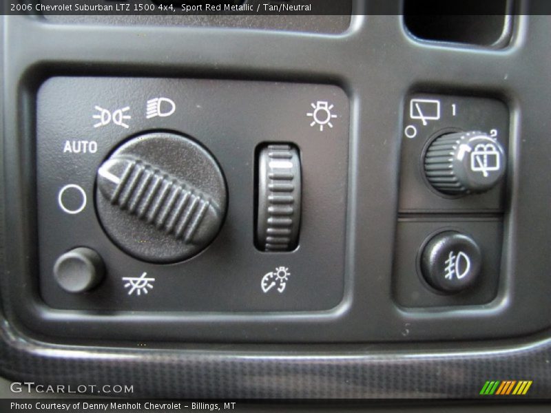 Controls of 2006 Suburban LTZ 1500 4x4