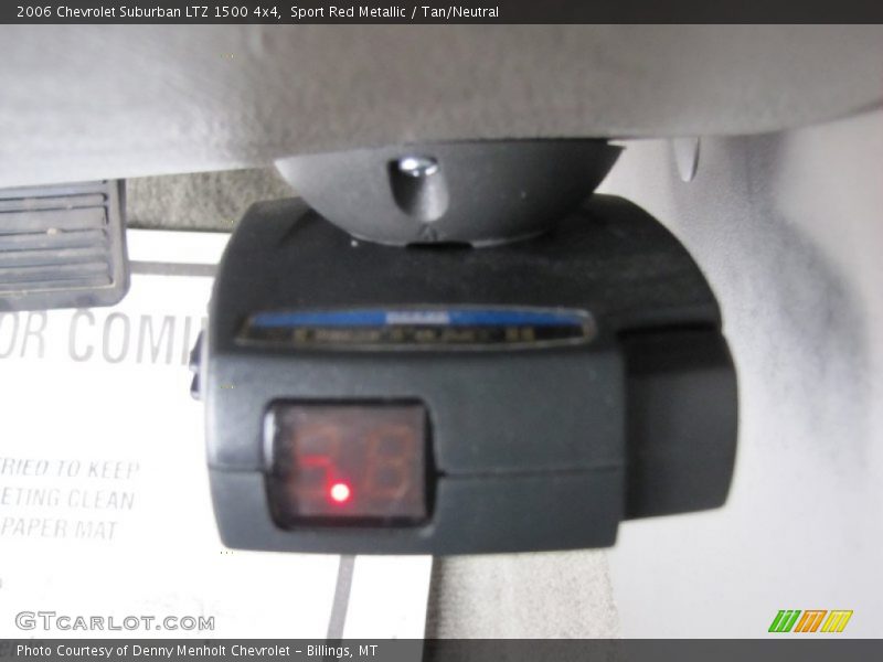 Sport Red Metallic / Tan/Neutral 2006 Chevrolet Suburban LTZ 1500 4x4