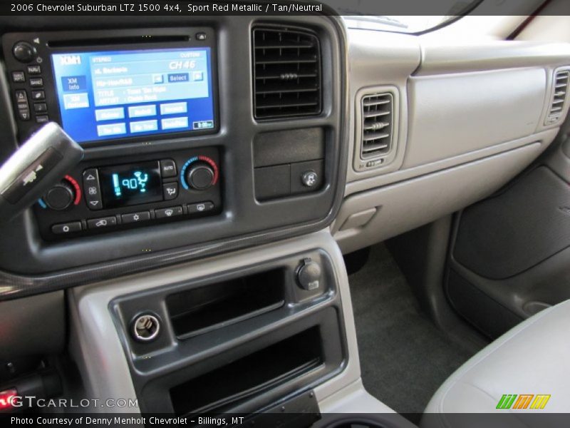 Sport Red Metallic / Tan/Neutral 2006 Chevrolet Suburban LTZ 1500 4x4