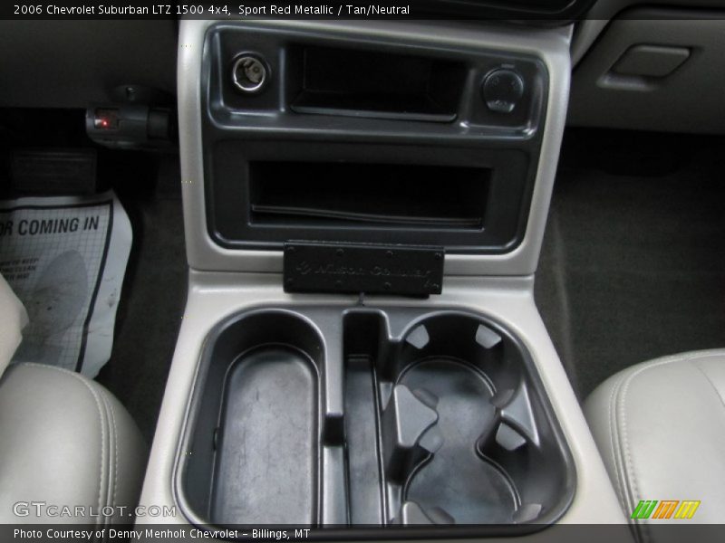 Sport Red Metallic / Tan/Neutral 2006 Chevrolet Suburban LTZ 1500 4x4