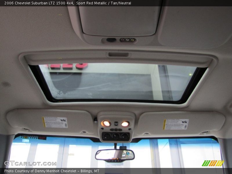 Sport Red Metallic / Tan/Neutral 2006 Chevrolet Suburban LTZ 1500 4x4