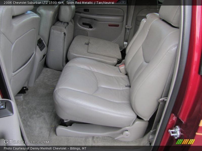 Sport Red Metallic / Tan/Neutral 2006 Chevrolet Suburban LTZ 1500 4x4