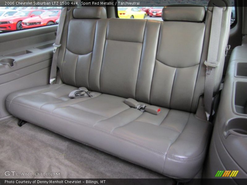 Rear Seat of 2006 Suburban LTZ 1500 4x4