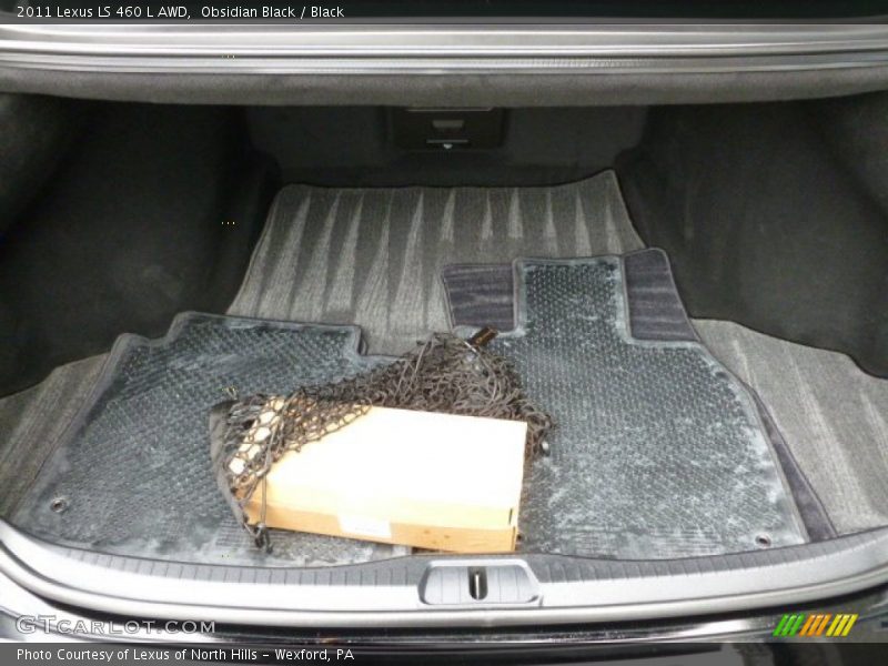 Obsidian Black / Black 2011 Lexus LS 460 L AWD