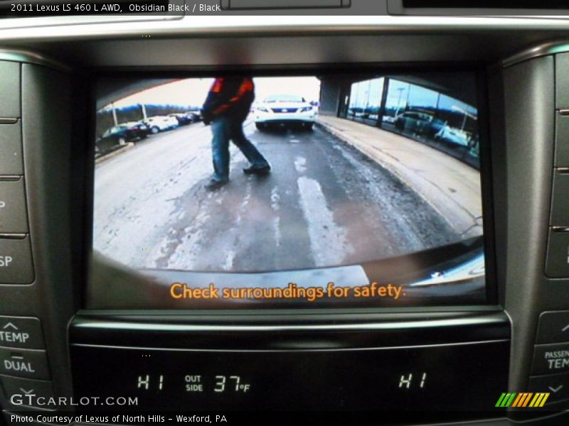 Obsidian Black / Black 2011 Lexus LS 460 L AWD