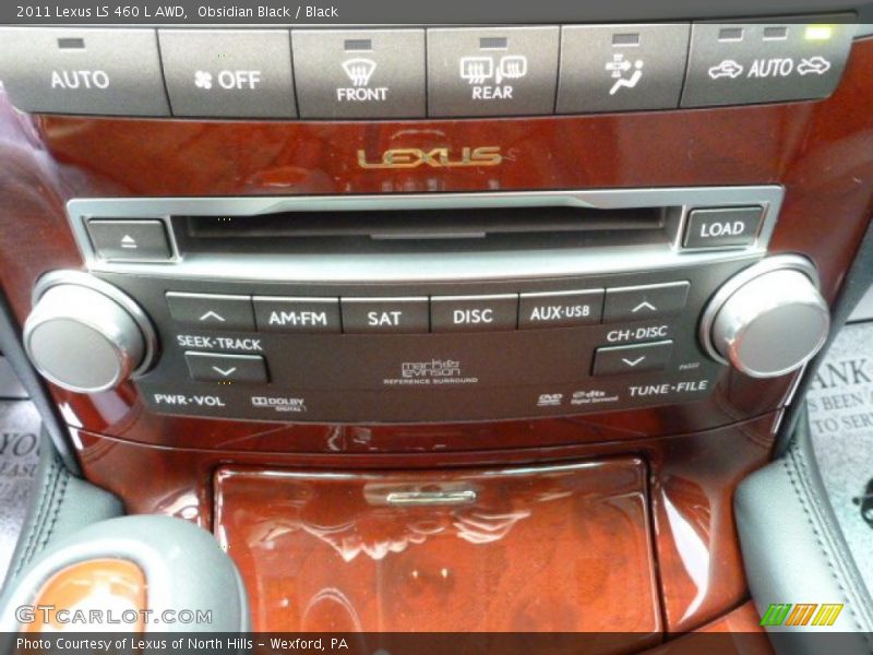 Obsidian Black / Black 2011 Lexus LS 460 L AWD