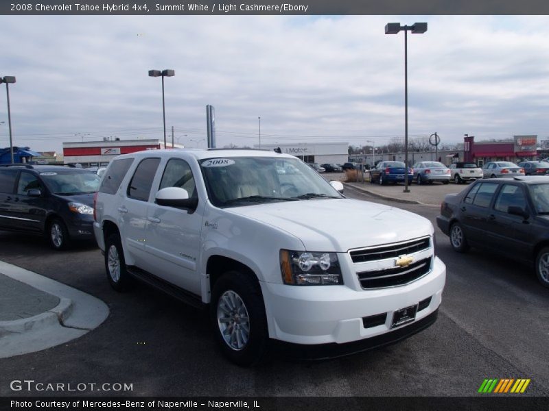 Summit White / Light Cashmere/Ebony 2008 Chevrolet Tahoe Hybrid 4x4
