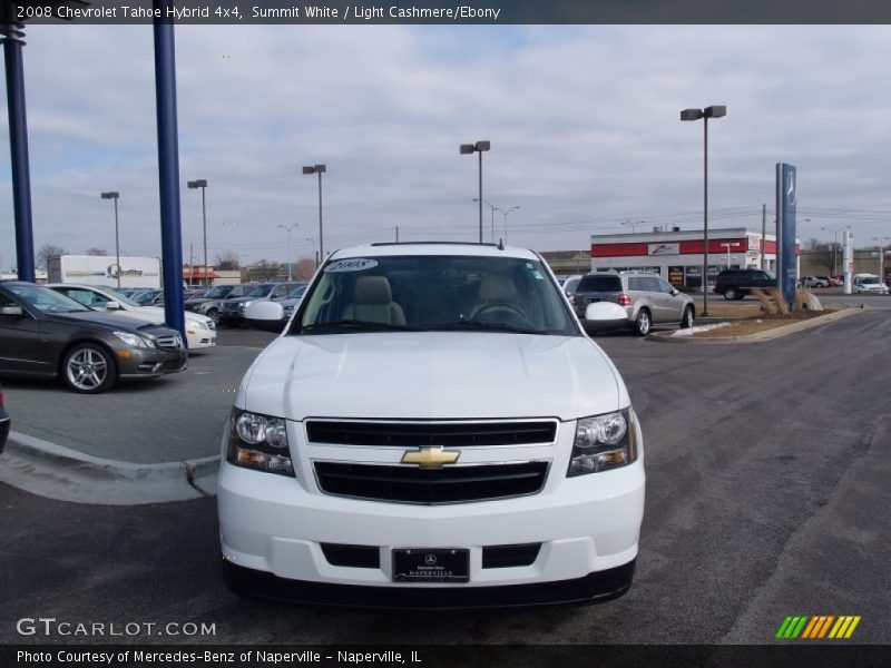 Summit White / Light Cashmere/Ebony 2008 Chevrolet Tahoe Hybrid 4x4