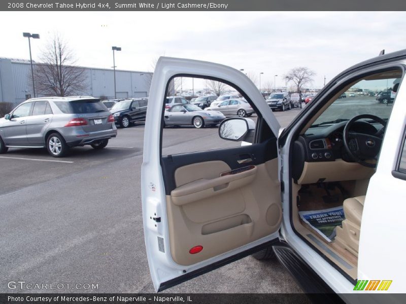 Summit White / Light Cashmere/Ebony 2008 Chevrolet Tahoe Hybrid 4x4