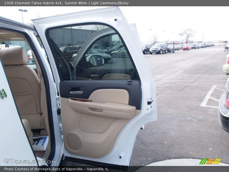 Summit White / Light Cashmere/Ebony 2008 Chevrolet Tahoe Hybrid 4x4