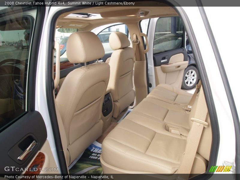 Summit White / Light Cashmere/Ebony 2008 Chevrolet Tahoe Hybrid 4x4