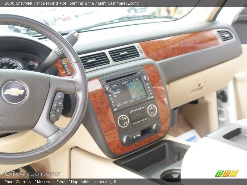Summit White / Light Cashmere/Ebony 2008 Chevrolet Tahoe Hybrid 4x4