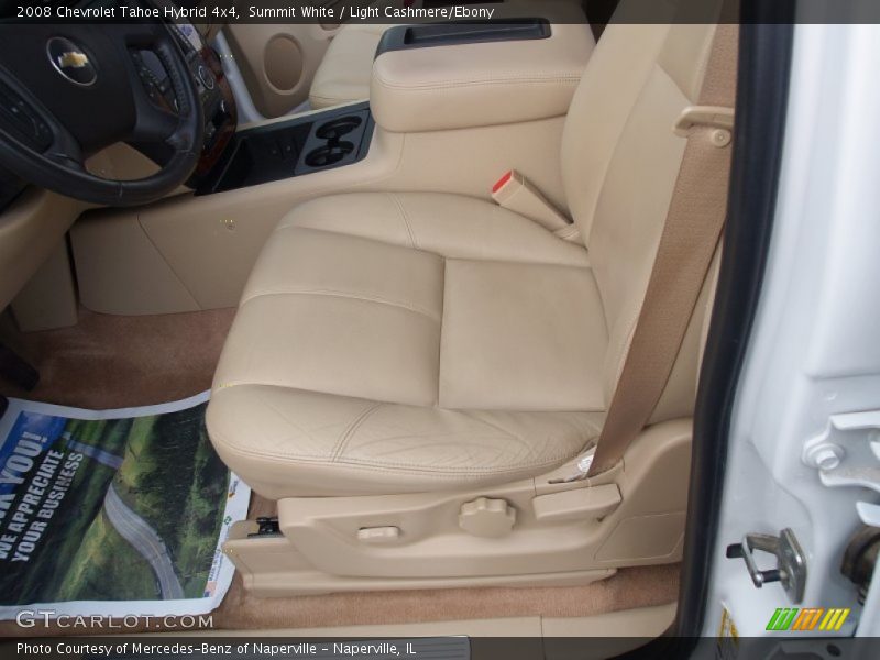Summit White / Light Cashmere/Ebony 2008 Chevrolet Tahoe Hybrid 4x4