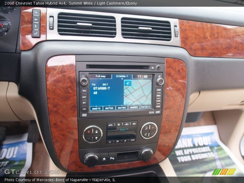 Summit White / Light Cashmere/Ebony 2008 Chevrolet Tahoe Hybrid 4x4