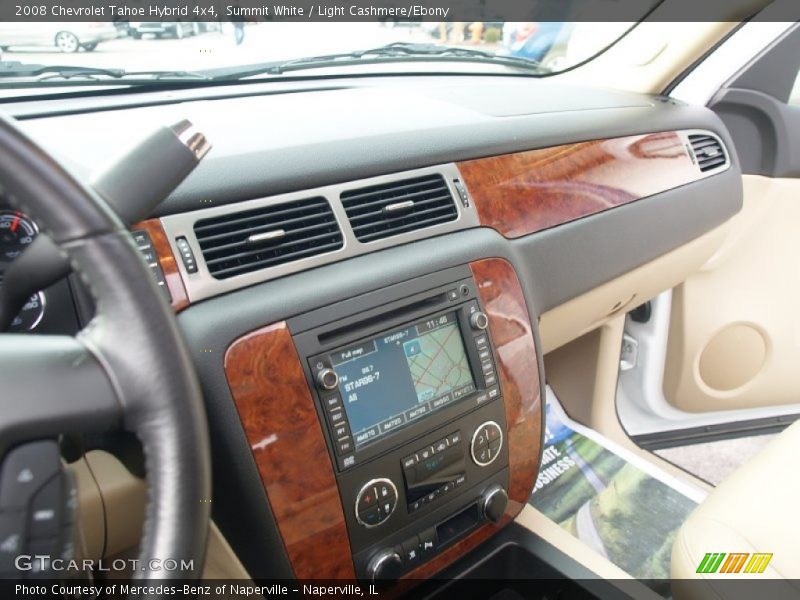 Summit White / Light Cashmere/Ebony 2008 Chevrolet Tahoe Hybrid 4x4