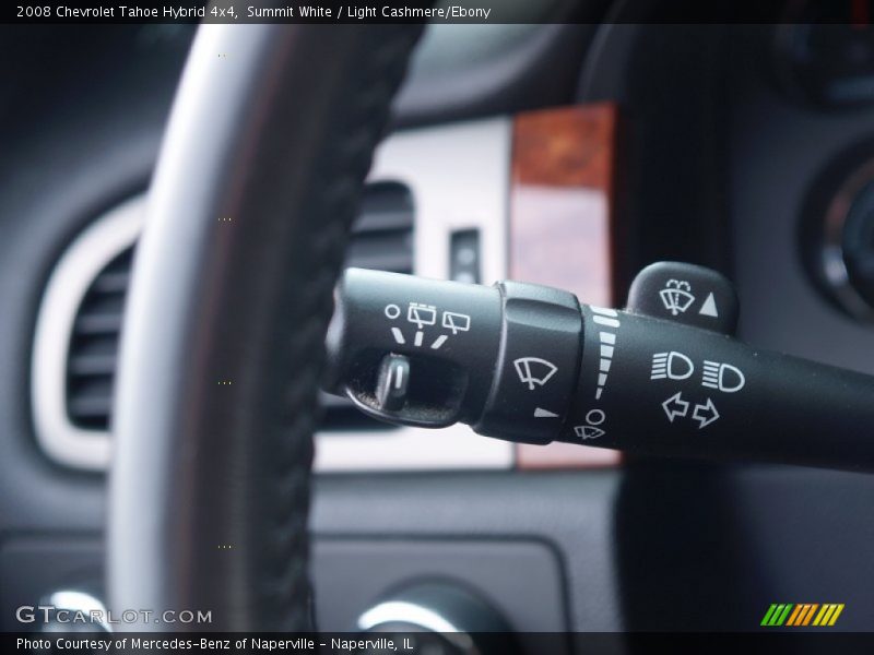 Summit White / Light Cashmere/Ebony 2008 Chevrolet Tahoe Hybrid 4x4