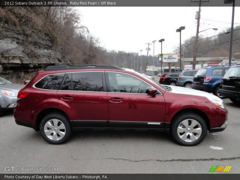  2012 Outback 3.6R Limited Ruby Red Pearl
