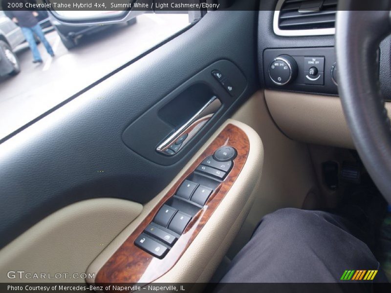 Summit White / Light Cashmere/Ebony 2008 Chevrolet Tahoe Hybrid 4x4