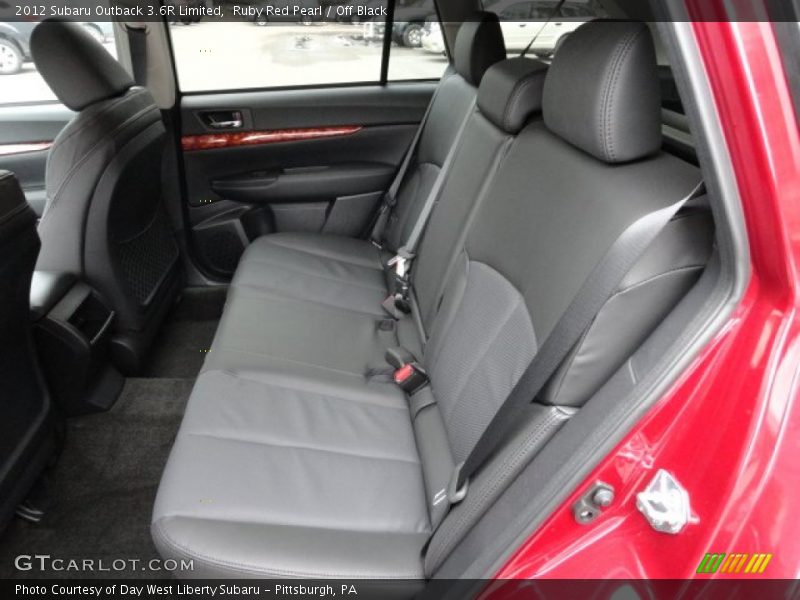  2012 Outback 3.6R Limited Off Black Interior
