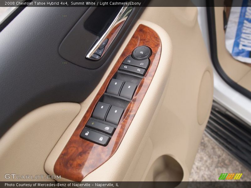 Summit White / Light Cashmere/Ebony 2008 Chevrolet Tahoe Hybrid 4x4