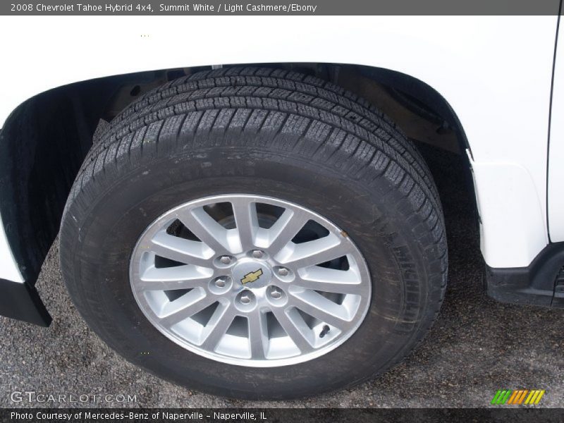 Summit White / Light Cashmere/Ebony 2008 Chevrolet Tahoe Hybrid 4x4