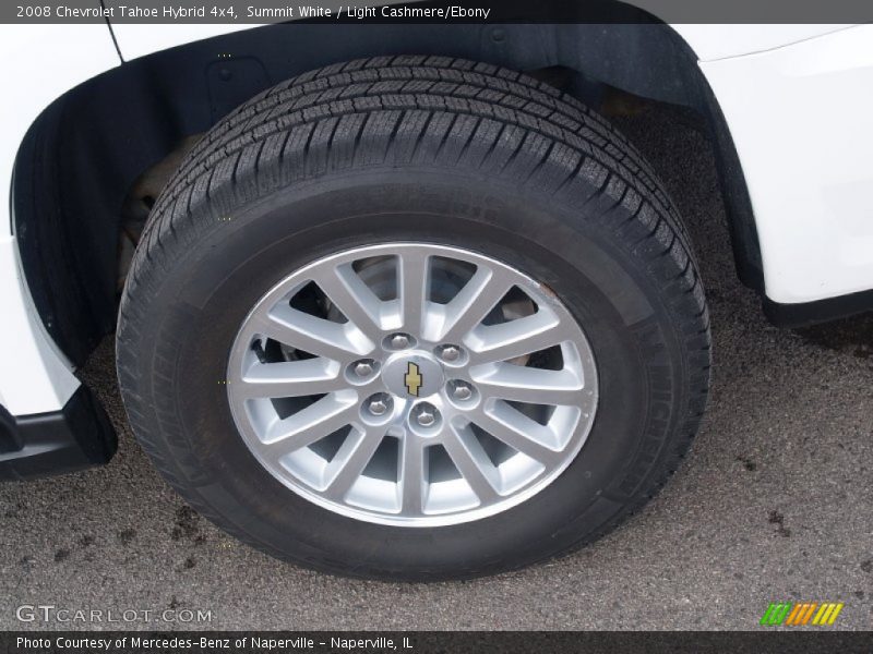Summit White / Light Cashmere/Ebony 2008 Chevrolet Tahoe Hybrid 4x4