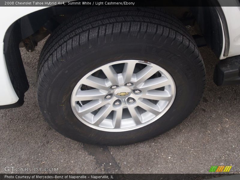 Summit White / Light Cashmere/Ebony 2008 Chevrolet Tahoe Hybrid 4x4