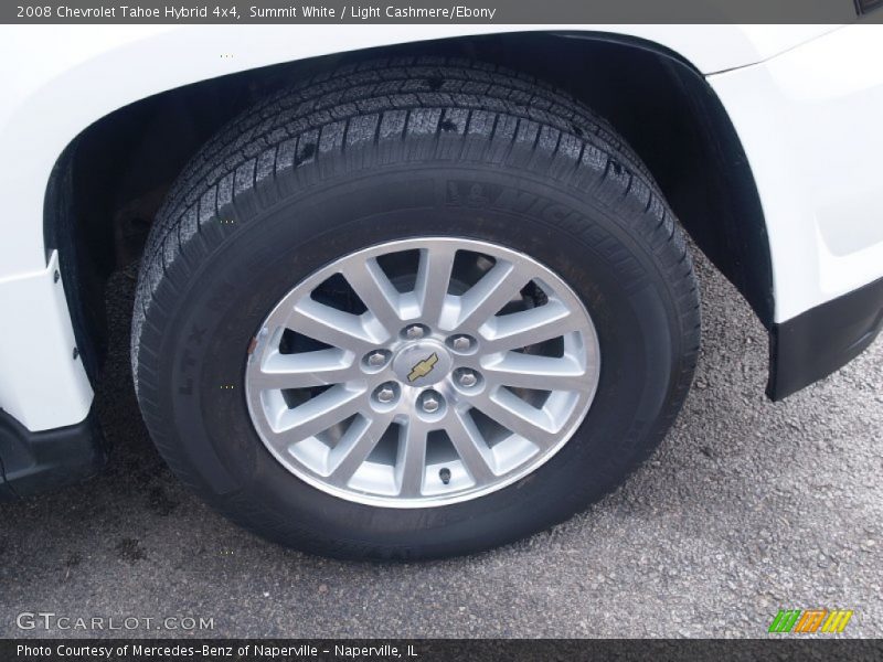 Summit White / Light Cashmere/Ebony 2008 Chevrolet Tahoe Hybrid 4x4