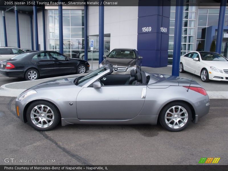 Silverstone Metallic / Charcoal 2005 Nissan 350Z Touring Roadster