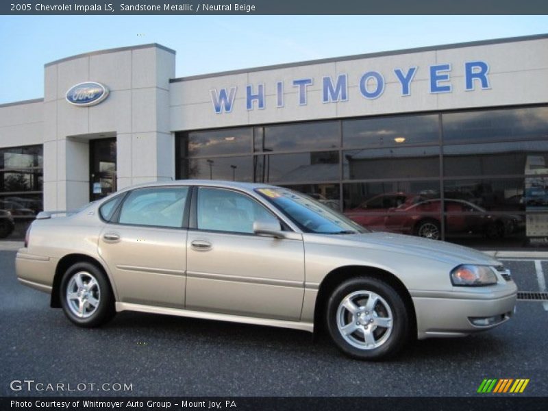 Sandstone Metallic / Neutral Beige 2005 Chevrolet Impala LS