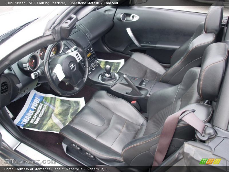 Silverstone Metallic / Charcoal 2005 Nissan 350Z Touring Roadster
