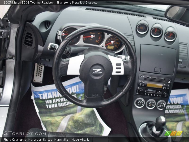 Silverstone Metallic / Charcoal 2005 Nissan 350Z Touring Roadster