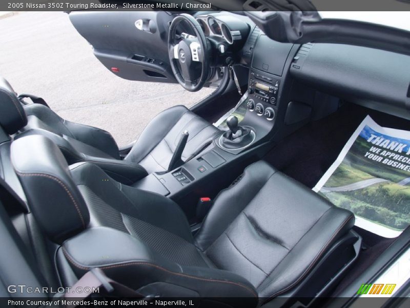 Silverstone Metallic / Charcoal 2005 Nissan 350Z Touring Roadster