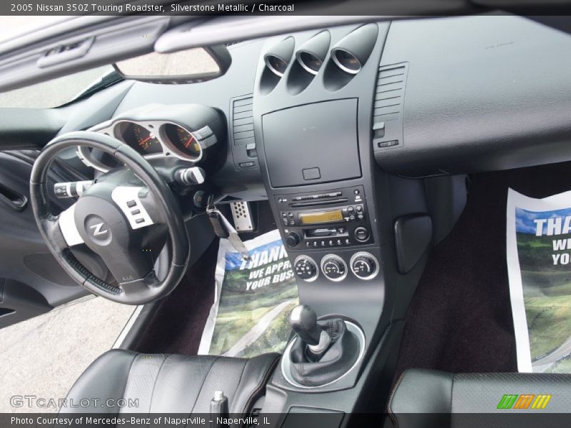 Silverstone Metallic / Charcoal 2005 Nissan 350Z Touring Roadster