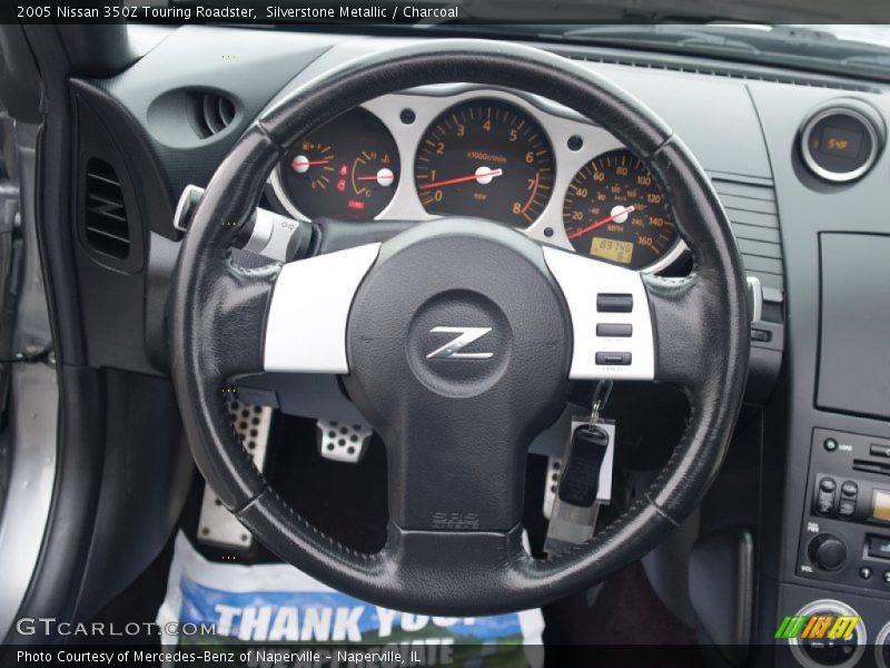 Silverstone Metallic / Charcoal 2005 Nissan 350Z Touring Roadster